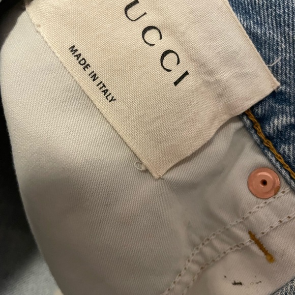 AUTHENTIC MENS GUCCI JEANS - Picture 4 of 7
